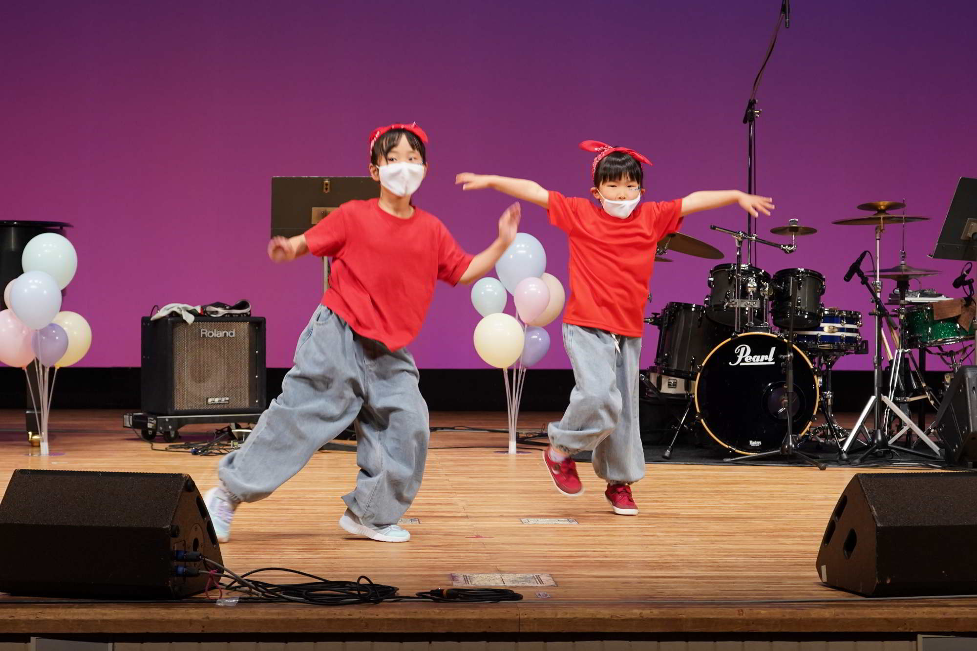 Fucciミュージックスクール音楽教室発表会ダンスコース小学1年生
