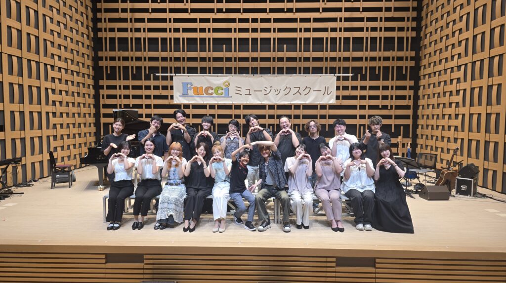 Fucciミュージックスクール発表会準備