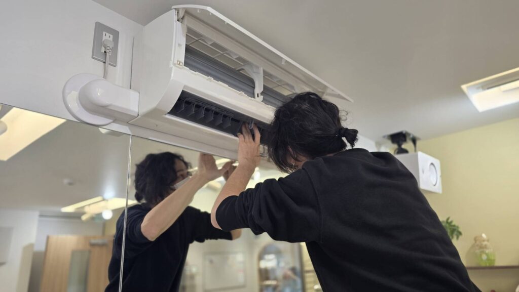 Fucciミュージックスクール大掃除