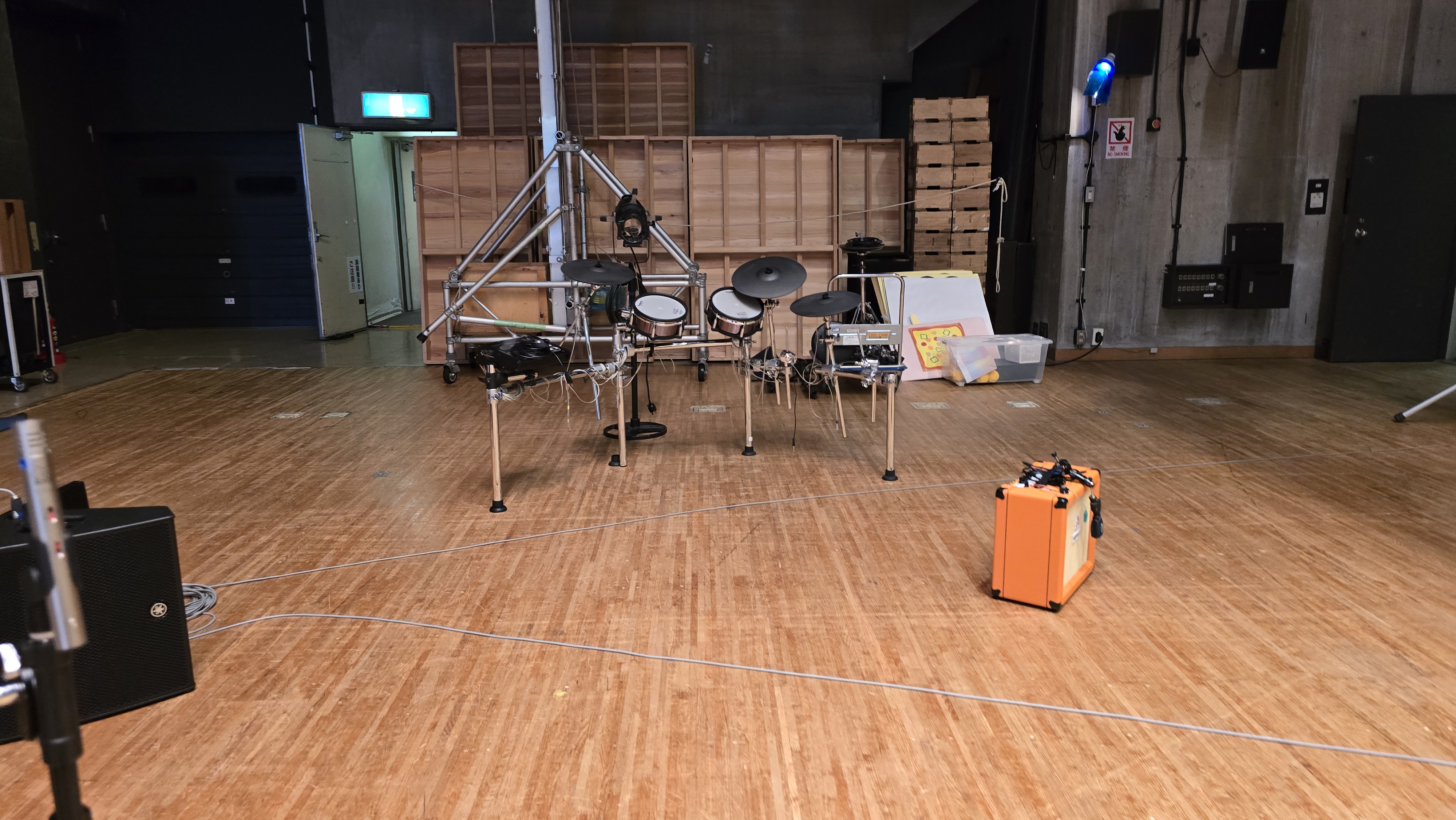 Fucciミュージックスクール発表会前日準備